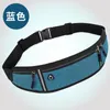 Bel Çantaları Erkek Kadın Spor Açık Yansıtıcı Şerit Fitness Cep Telefonu Fanny Pack Kulaklık Hattı Deliği Çalan Serseri Çantası