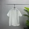 Mężczyźni designerskie koszule Summer Shoort Rękaw swobodny koszulki moda luźne polo w stylu plażowym oddychające tshirts tee odzież m-3xl q9