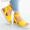 Sandaler Rom Women Sandals Flats Platform Weave Shoes 2023 Summer New Designer Wedges Walking Tisters Casual Shoes Flip Flops Slides T230619