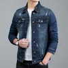 Herrenjacken Frühling Herren Lässige Baumwoll-Jeansjacke Klassischer Stil Mode Slim Washed Retro Blue Jeans Mantel Männliche Markenkleidung 230619