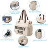 Crib Netting Mommy Bag Highcapacity Handheld One Shoulder Oblique Cross Outsorting Pratique Multi Functional Fashion Mother and Baby 230619