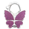 Hook Butterfly Handbag Hanger Glossy Matte Butterfly Foldable Table for Bag