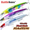 Baits Lures Battlebass 145mm 27g Floating Seawater Freshwater Swimbait Fishing Wobbler Flash Blade Minnow Fishing Lure 230619