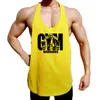 Regatas masculinas Roupas de ginástica Fitness Regata masculina longarina Colete de malha para musculação Camisa de corrida Treino sem mangas Camiseta esportiva Tanktop 230619