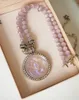 Kedjor Retro Fashion Light Luxury Angel Beaded Pendant Halsband