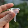 100pcs Simple Plastic Mini Small Funnels For Perfume Liquid Essential Oil Filling Empty Bottle Packing Tool Free Shipping