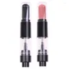 Makeup Brushes Refillable Powder Brush Dispensing Container Cosmetic Loose High Quality Pink Black Private Label