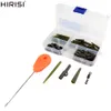 Esche Esche 121pcs Carp Terminal Tackle Carp Fishing Safety Lead Clip Set Rolling Swivel con 1pcs bait needle tool HT01 230619