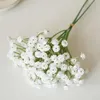 Dried Flowers 23cm Gypsophila Artificial Plastic Babies Breath Wedding DIY Bouquet Decoration Arrangement Home Decor Fake Floral