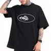 Herren Kurzarm Corteizs Alcatraz T-Shirt Herren Weste Vintage Grafikdruck Hip Hop Street Kurzarm T-Shirts Modetrends UK Drill Clothes Weste zbb