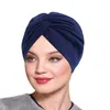 ベレー帽の女性ソリッドカラー模倣シルク二重層眠っている帽子ツイストヘッドバンドビューティーメイクホーム女性パックキャップ
