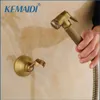 Набор аксессуаров для ванны Kemaidi Antique Bass Bidet Caucets стенные настенные душевые туалетные смесители с ручным душем аксессуары для ванной комнаты 230617