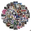 Autocollants de voiture 50Pcs / Lot Homies Hiphop Figure Graffiti Enfants Jouet Skateboard Téléphone Ordinateur Portable Lage Autocollant Stickers Drop Delivery Mobiles Moto Dhvul