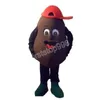 High quality black chocolate Mascot Costume Performance simulation Cartoon Anime theme character Adults Size Christmas Outdoor Advertising Outfit Suit