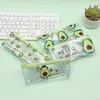 1pc Kawaii Creative Pencil Case Transparent Daisy Candy Color Gift School Box Sucke Supply Stationery