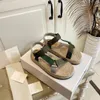 Högkvalitativa män Sandalskor Candy Color Flats Shoes Women's Leisure Designer Outdoor Luxury Slipper Women's Flat Bottom Comfort Sand Sandaler med låda storlek 35-45