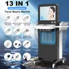 Microdermabrasion Machine d'élimination des points noirs sous vide Hydro Rajeunissement de la peau du visage EMS RF Serrage de la peau Rides Supprimer l'équipement de beauté