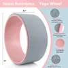 Yoga Circles Anti-stress Roller Ring Yoga Ring Lower Back Bend Pilates Circle Open Shoulder Beauty Back Esercizio Attrezzature Ruota ausiliaria 230617