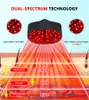 Spazzole per capelli Tappo per la crescita Anti perdita Massaggio alla testa Sollievo dallo stress Massaggiatore elettrico per il cuoio capelluto Terapia di rilassamento con luce a infrarossi Casco a led 230619