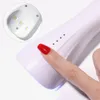 Nagel Drogers CNHIDS Oplaadbare Handheld Nagel Droger UV LED Lamp Voor Gel Polish Nagels Drogen Manicure Gereedschap Draagbare Nail Art Tool 18 W Lichten 230619