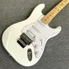 Custom Shop, Nouveau produit d'usine, Guitare électrique White Trill ST, Touche en érable cinq étoiles, White Guard Board, Livraison gratuite