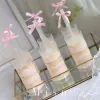 Sıcak satış 600pcs Push Up Pop kapları yeni plastik şınav pop kek kapları kapaklar atıcılar düğün doğum günü parti süslemeleri 0619