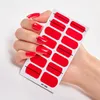 Nagelklistermärken Julklänning Självhäftande klistermärke Polska novidader Designer Dekaler Designset Set