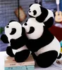 En gros mignon poupée panda fête trésor national simulation de zoo poupée en peluche