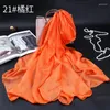 Scarves 2023 High Quality Luxury Holland Linen Fabric Scarf Shawl Woman And Wraps Foulard Muslim Hijab