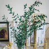 Decoratieve Bloemen Kransen 30g 15-35cm Natuur Geconserveerde Eucalyptus Bladeren Mini Boeket Eeuwig Gedroogd Echte bloem DIY Garland Wedding Party Home Decoration 230619