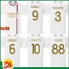 23 24 Lyon White Sports Soccer Jersey 2023 2024 TOKO EKAMBI LACAZETTE KADEWERE AOUAR AUT AWAY AWAY TOIL MENU