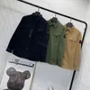 3 opciones Diseñador piedras bolsillo piedras chaqueta manga larga cremallera Insignias hombres camiseta abrigo casual rompevientos bordado camisas para hombre abrigos de otoño Tamaño asiático m-3xl