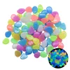 Tuindecoraties Lichtgevende stenen Glow In The Dark Pebbles Gloeiende stenen voor buitenpaden Home Garden Yard Decor Fish Tank Pebble Rocks 230617