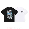 Designer Fashion Clothing Tees Tsihrts Chemises Little Fashion Brand Trapstar Crazy Truck Print T-shirt à manches courtes en coton à double fil de haute qualité fo 23