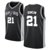 Män basket Tony Parker -tröjor Romeo Langford Devin Vassell Jeremy Sochan Manu Ginobili Tim Duncan Keldon Johnson Victor Wembanyama Zach Collins Jersey