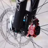 Hamulce rowerowe ZTTO MTB Hydrauliczny hamulec tarczowy 4 Tłok lekkie zaciski XC szlaku chłodzenie pełne metalowe podkładki