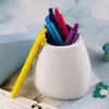 Wygodny uchwyt 2pcs Praktyczne solidne kolorowe długopisy Pisniki Delikatne pisanie Szybkie suche atrament akcesorium biurowe