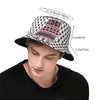 Berets Custom Palestine Keffiyeh Палестинская традиционная вышивка Tatreez Bucket Hatta Unisex Kufiya Beach Summer Fisherman Cap