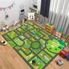 Play Mats Tapete antiderrapante para crianças Tapete para rastejar Roteiro de trânsito Tapete para sala de estar Sofá mesa de centro Tapete para jogos de escalada para bebês 230619