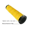 Fietsstuur Componenten Teyssor Mountain Grips Double Lock op Antislip Schokabsorberend Fietsstuur 130mm voor MTB Downhill 230619