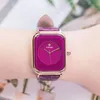 Relojes de pulsera 2023 WWOOR para mujer, reloj de lujo informal para mujer, cuarzo rectangular, marca superior, moda minimalista, Zegarek Damski