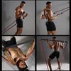 Fasce di resistenza Fitness Stick Elastic Latex Pull Rope Pilates Bar Set Bodybuilding Esercizio Allenamento muscolare Allenamento 230617