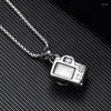 Colliers à pendentif Creative Punk Vintage Camera Necklace