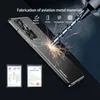 2023 New Metal Shell For Samsung Galaxy S23 S22 S21 ultra Phone Case Built in Lens protection titanium alloy mobile phones coverL230619