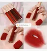 Brillant à lèvres mignon velours glaçure 4 pièces mat longue durée lèvres maquillage pas d'encre tachée Labiales liquide rouge à lèvres brillant à lèvres