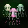 Decorações Água-viva Artificial Fluorescente para Aquário Decoração de Tanques de Peixes Não Tóxicos Ornamentos de Silicone Acessórios Subaquáticos 230619