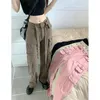 Cargo Pants Women Overalls High Street Casual Jeans y2k Trousers Large Pockets Streetwear Pants Loose Casual Pants Baggy