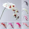 Decorative Flowers Beautiful Vibrant Colors Fake Butterfly Orchid Not Wither Flower Arrangement Faux Silk Phalaenopsis Branch