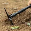 Manuell spade Militär Portable Folding Shovel Engineer Spade Multifunktion Rostfritt stål Överlevnad Spade Trowel Camping Emergency Tool 230620