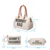 Crib Netting Travel Mommy Bag Portable Maternity Milk Bottle Insulation Largecapacity Mother and Baby Diaper 230619